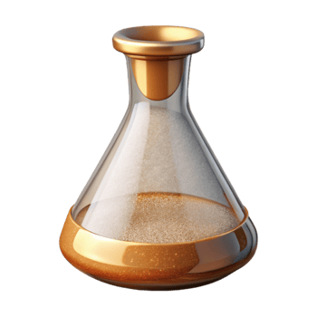 impressive modern Hand Drawn Lab Beaker Illustration Transparent for Chemistry Experiments png