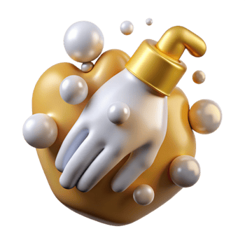 dramatic rustic Hand Washing Hygiene Icon Isolated for Health Posters high resolution png