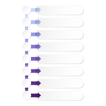 Infographic with 8 steps, process or options. Blue tone. png