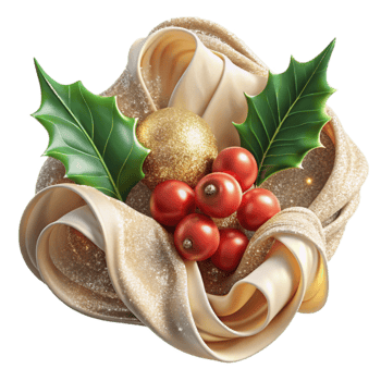 impressive creative Holly Berries Transparent Christmas Card Design png
