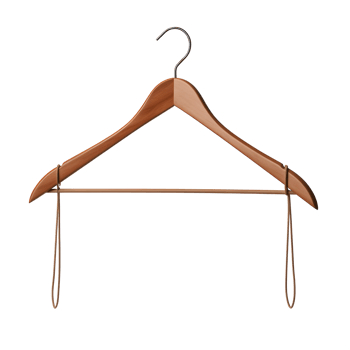 Wooden Clothes Hanger Photograph On Transparent Background png