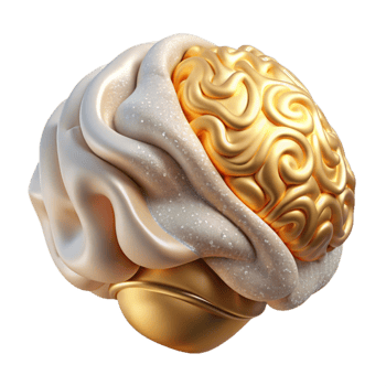magnificent modern Human Brain Anatomy Illustration Isolated Neuroscience Design png