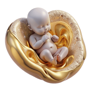 extraordinary classic Human Fetus Development Transparent Embryology Illustration authentic png