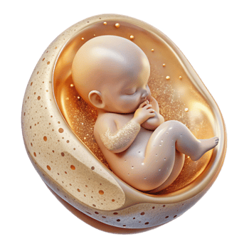 magnificent rustic Human Fetus Development Transparent Embryology Illustration professional png