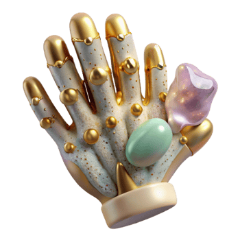 elegant abstract Human Hand Bones Transparent Anatomy Reference high resolution png