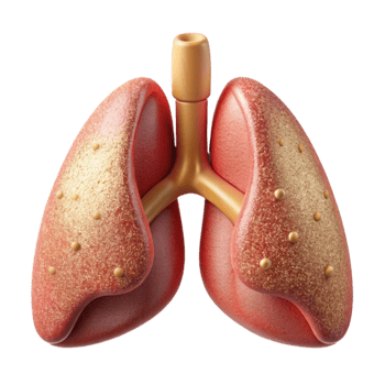 impressive artistic Human Lung Anatomy Detailed Isolated Pulmonology Illustration high resolution png
