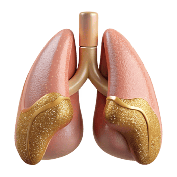 elegant contemporary Human Lung Anatomy Transparent Pulmonology Illustration high quality png