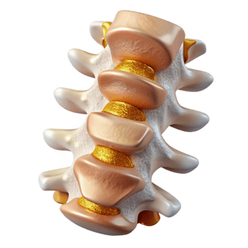 elegant creative Human Spine Vertebrae Cutout Chiropractic Education original png