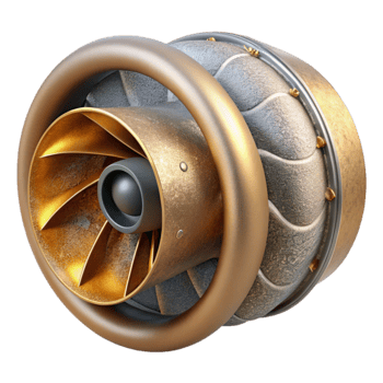 extraordinary rustic Jet Engine Closeup Cutout for Engineering Graphics original png