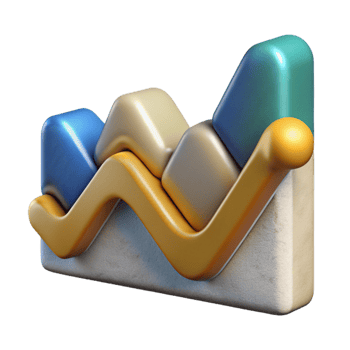 magnificent rustic Line Graph Steady Progress Data Cutout for Performance Tracking high resolution png