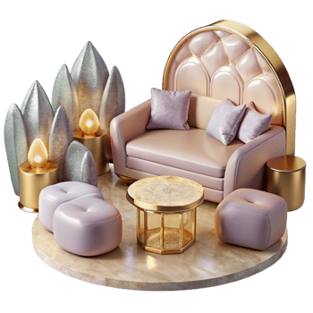 dramatic modern Living Room Furniture Silhouette Set Cutout for Architectural Plans high quality png