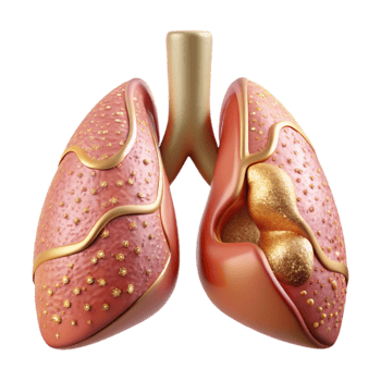 elegant modern Lungs Anatomy Respiratory System Science Transparent Medical Study professional png