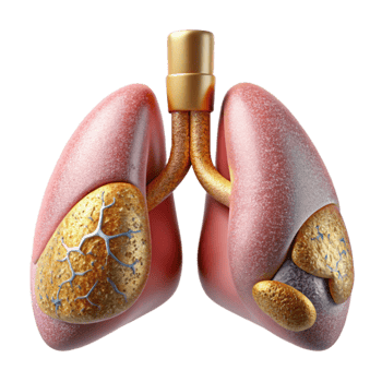 elegant classic Lungs Respiratory System Anatomy Isolated Medical Science premium png