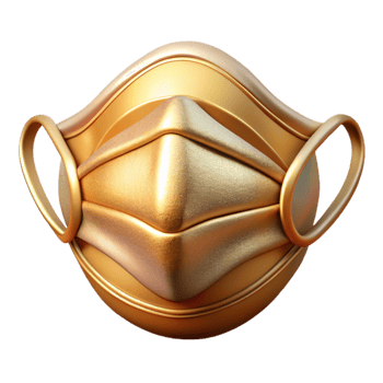 elegant rustic Mask Protection Medical Icon Isolated for Safety Guides high quality png