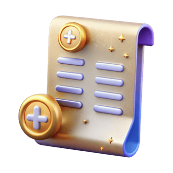 stunning rustic Medical Billing Invoice Icon Cutout for Healthcare Finance original png