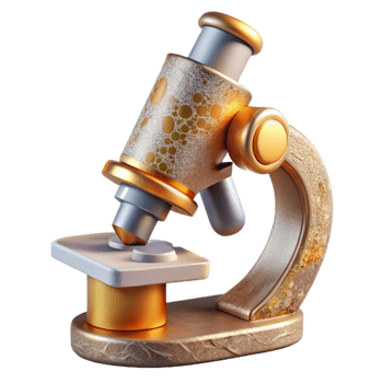 wonderful abstract Microscope Lab Equipment Isolated for Scientific Research professional png