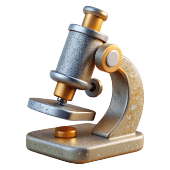 impressive artistic Microscope Lab Equipment Isolated for Scientific Research original png