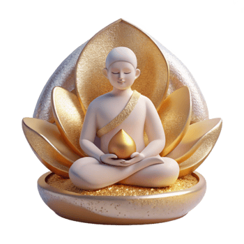 dramatic modern Mindfulness Meditation Practice Transparent for Stress Relief original png