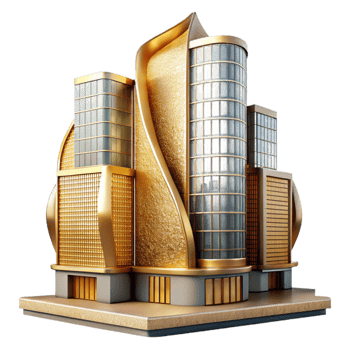extraordinary modern Modern Skyscraper Office Building Cutout Architecture Design png