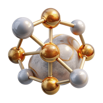 dramatic classic Molecular Structure Chemistry Diagram Transparent for Scientific Use authentic png