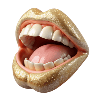 elegant creative Mouth Anatomy Oral Cavity Science Isolated Medical Research exclusive png