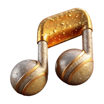 beautiful modern Music Note Icon Melody Transparent for Musical Resources professional png