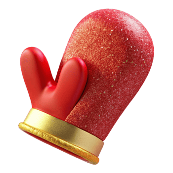 magnificent artistic Oven Mitt Heat Resistant Isolated for Cooking Safety premium png