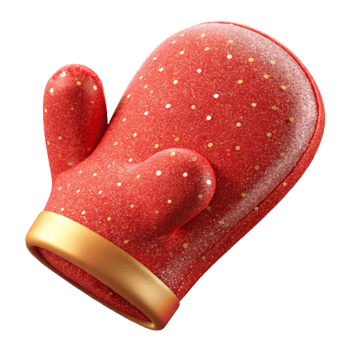 beautiful modern Oven Mitt Heat Resistant Isolated for Cooking Safety high resolution png