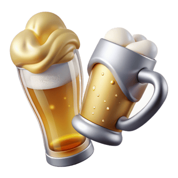 extraordinary traditional Pint Glass Beer Glass Clear Cutout for Pubs and Bars professional png