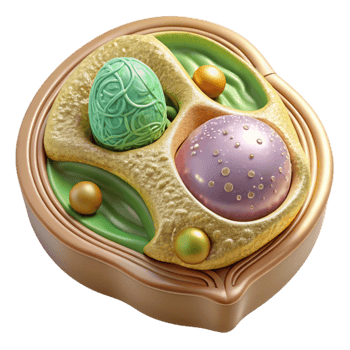 dramatic modern Plant Cell Biology Diagram Cutout for Botany Studies high quality png