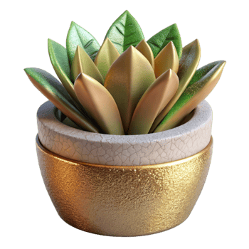 serene modern Plant Pot Gardening Container Isolated for Plant Shop Ecommerce high quality png