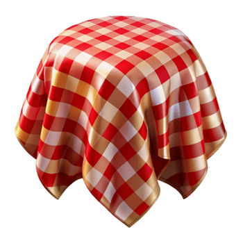 stunning rustic Plastic Tablecloth Disposable Party Supplies Red Gingham Transparent high resolution png