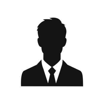 Generic male business profile icon on a white background png