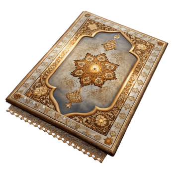 serene creative Rug Persian Pattern Traditional Isolated authentic png