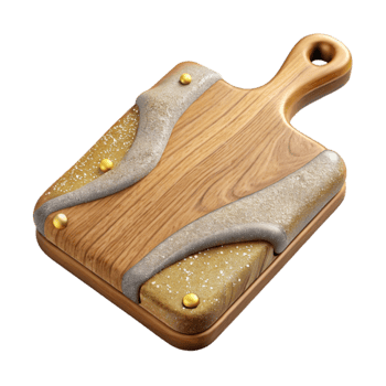 wonderful vintage Rustic Wooden Cutting Board Isolated Food Photography Prop original png