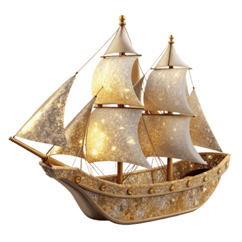 extraordinary classic Sailing Ship Silhouette Transparent Background for Nautical Designs genuine png
