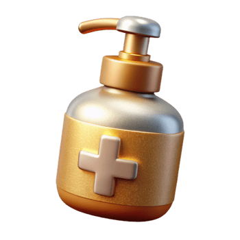 extraordinary abstract Sanitizer Hygiene Medical Icon Transparent for Infection Control premium png