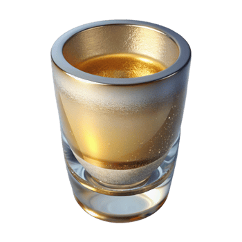 extraordinary artistic Shot Glass Clear Small Glassware Isolated for Liquor Service genuine png
