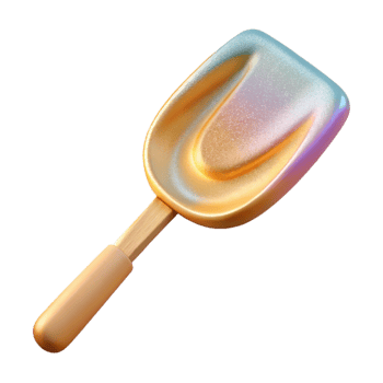 extraordinary modern Silicone Spatula Heat Resistant Utensil Transparent Baking Essential original png