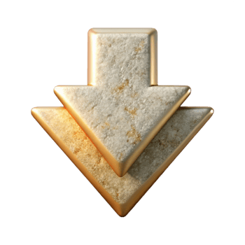 wonderful vintage Simple Download Arrow Icon Transparent for Website Ui png