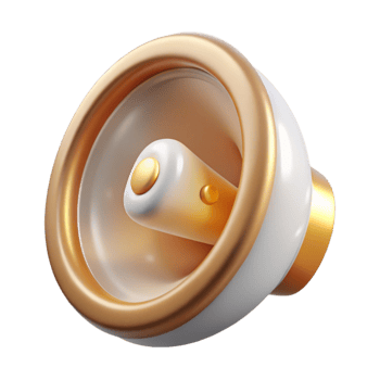magnificent rustic Simple Volume Speaker Icon Transparent for Music Apps original png
