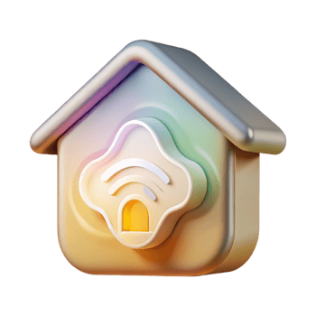 magnificent modern Smart Home Energy Saving Icon Transparent for Green Tech high quality png
