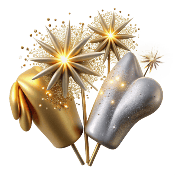 extraordinary classic Sparklers Fireworks Wedding Exit Isolated for Night Photography high quality png