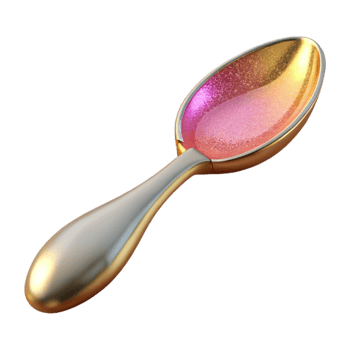 serene traditional Spoon Tableware Cutlery Item Cutout for Restaurant Supply Store professional png