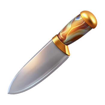 elegant vintage Steel Knife Sharp Blade Transparent for Culinary Design high resolution png
