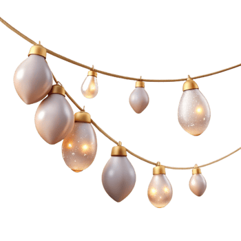 elegant artistic String Lights Fairy Lights Wedding Decor Transparent png
