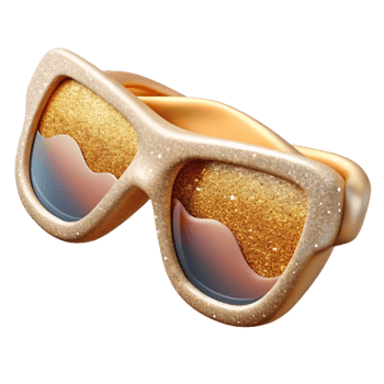 stunning minimalist Summer Sunglasses Icon Isolated for Vacation Essentials exclusive png