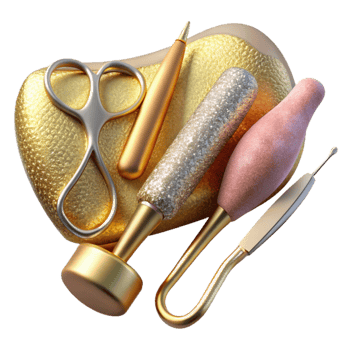 impressive vintage Surgical Instruments Isolated for Medical Illustrations detailed png