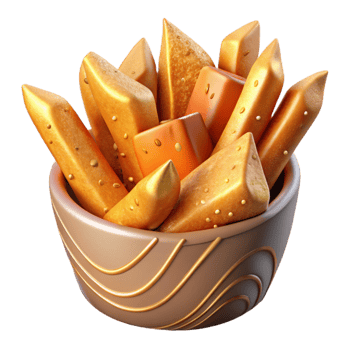 impressive vintage Sweet Potato Fries for Healthy Eating Transparent for Vegan Recipes high quality png