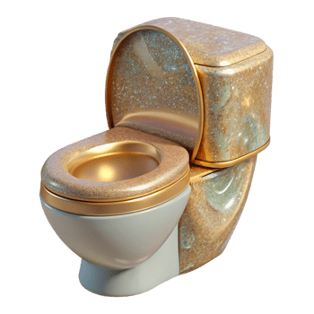 serene contemporary Toilet Cutout for Bathroom Essentials png